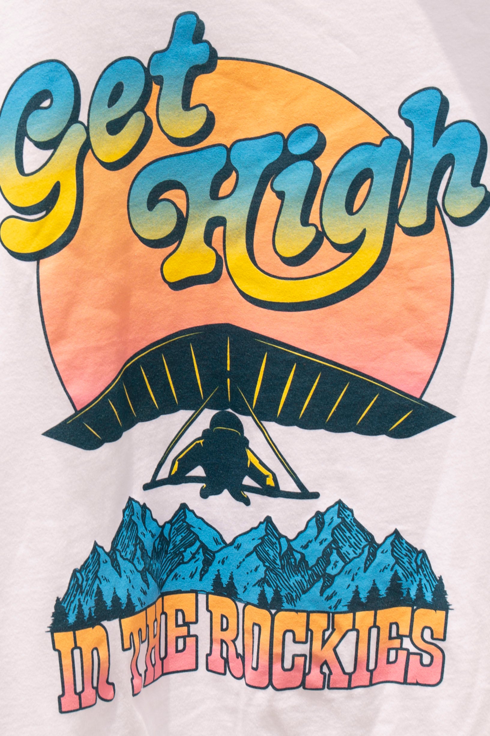 Get High in the Rockies Tee by kaeraz